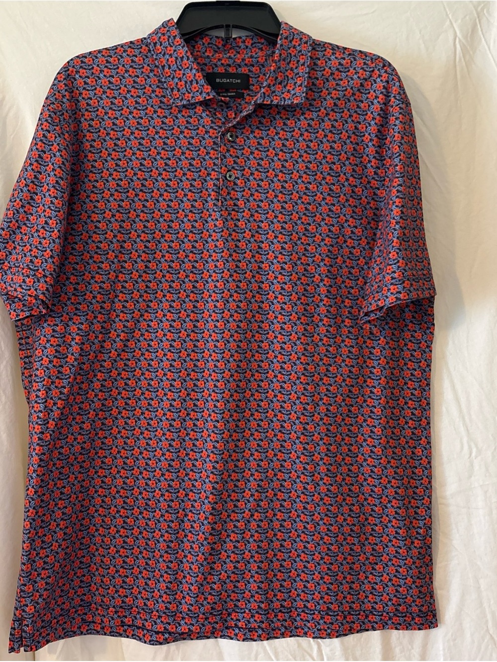 Bugatchi Polo 8 way stretch XL